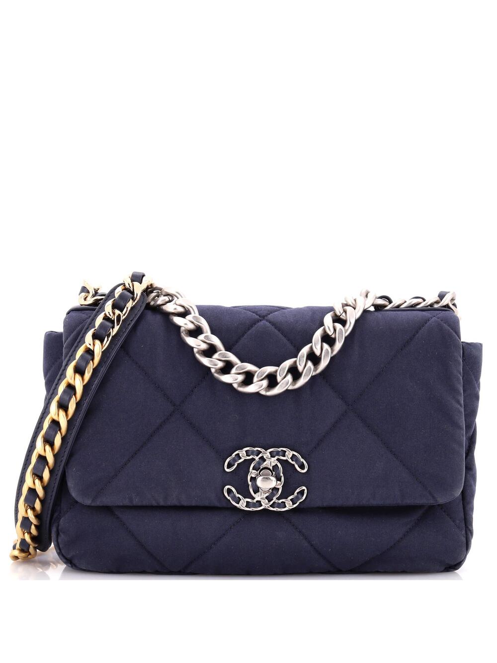 Chanel 19 Flap Bag Quilted Canvas #371264C49B